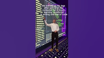 The dancing skills come in handy when coding doesn’t ☺️ #javascript