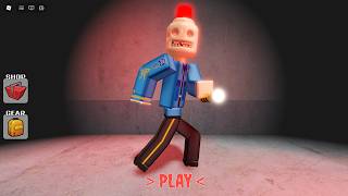 SIREN COP'S PRISON! Obby roblox! Gameplay Walkthrough No death 4K