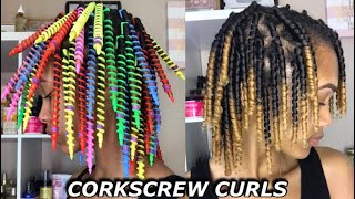 SPIRAL RODS FOR THE PERFECT CORKSCREW CURLS