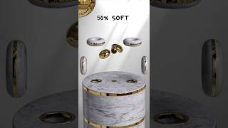 0% vs 100% Torus x Sphere Soft Body 3D Simulation