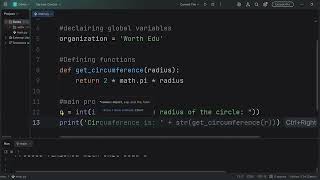 Python Program Structure