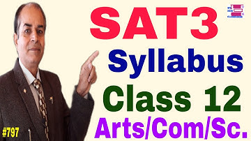 sat3 syllabus class 12 all subjects by Vijay Kumar