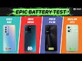 Poco F4 vs iQOO Neo 6 vs iQOO 9 SE, Realme GT2 Battery Drain Test | Charging Test | Gaming Test