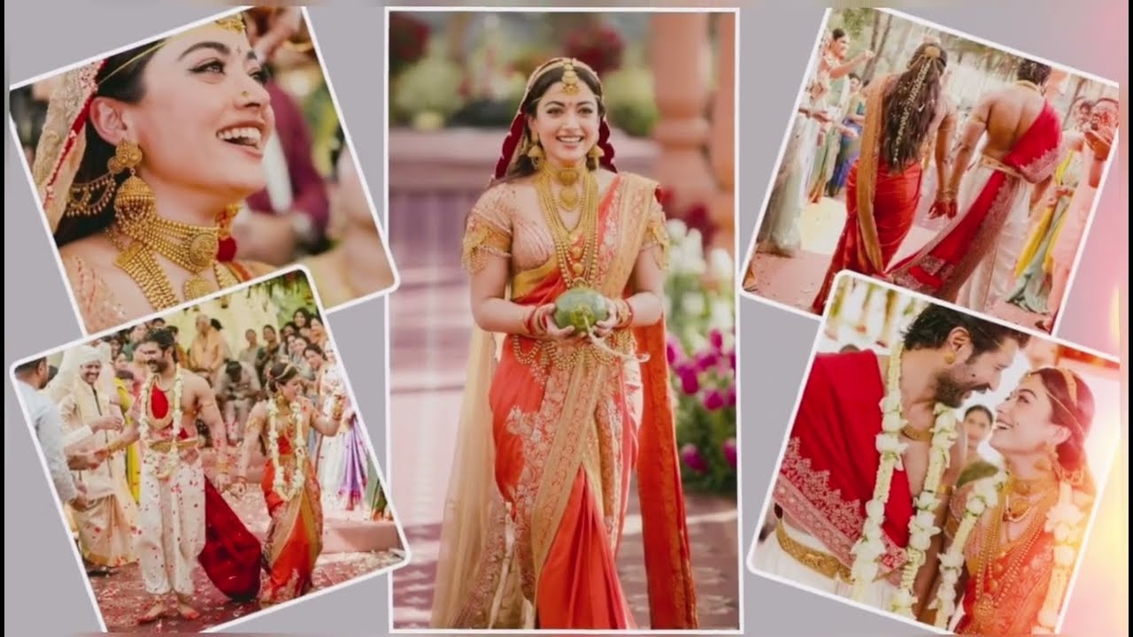 ||South actor and actress wedding celebration 🎊🎉||rashmika mandanna and Vijay devarakonda Reddy 