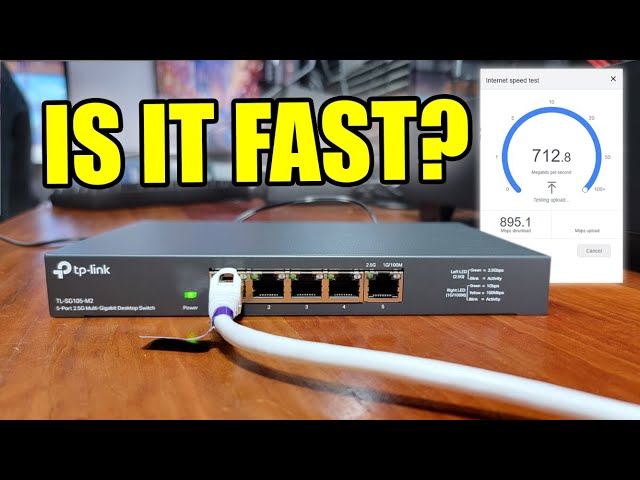 TP Link 2.5Gb Network Switch Review: The Best Network Switch - YouTube