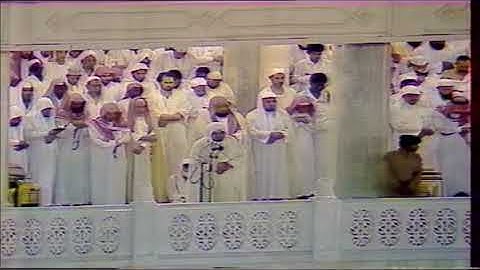 من أروع ما قرأ الشيخ علي جابر عام 1406 هـ في صلاة القيام تلاوة من سورة الأنعام ...
