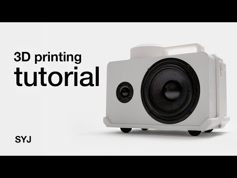 3D Printing the Google Smart Boombox