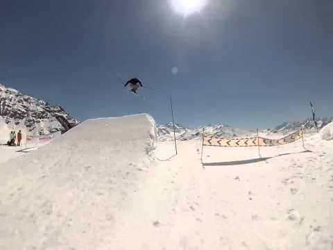 Une petite vidéo de la der des der au snowpark de Verbier