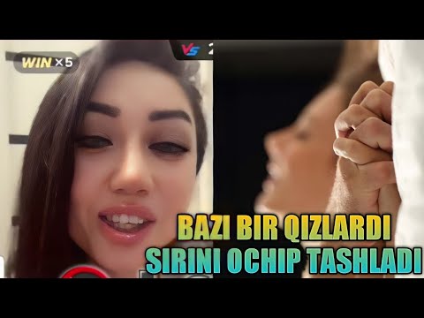 MANABU QIZ BAZI BIR QIZLARDI SIRINI OCHIP TASHLADI