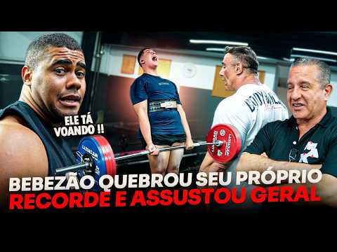 BEBEZÃO BROKE HIS RECORD IN FRONT OF BITELO, GIGA AND DORIA