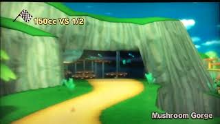 Mario Kart Wii  Vs  Mushroom Gorge  Yoshi  Dolphin Dasher