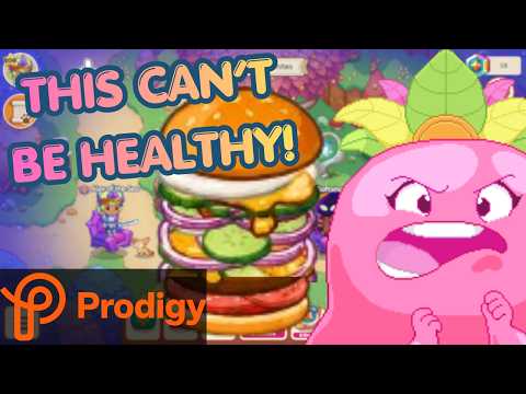 PRODIGY BURGER QUEEN: ARCADIA GAME : CURSED BURGER :1DoctorGenius