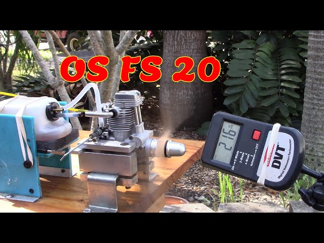 OS FS-20 4サイクルエンジン OS Engine - OS FS-20 four stroke motor - FS 20 - New! O24 | eBay