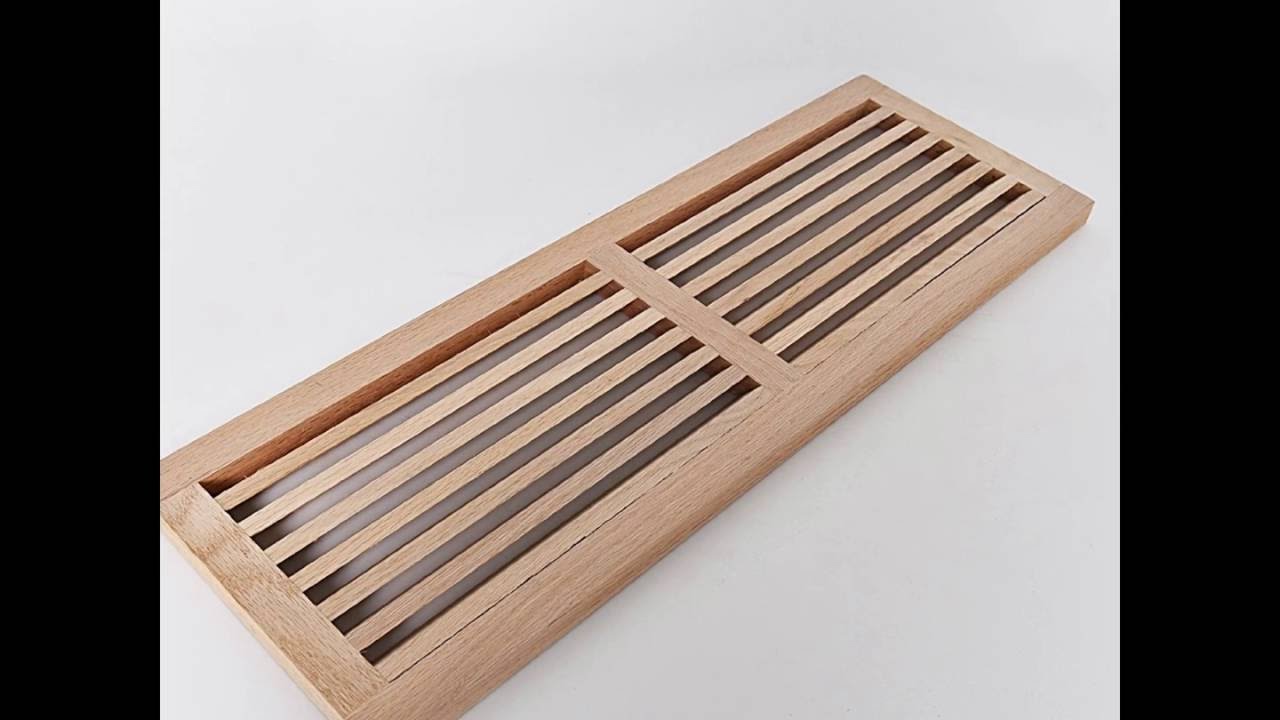 Buy Wood Vents White Oak Wooden Floor Register Floor Vents