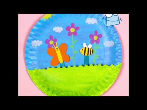 How to make an Interactive Spring Scene | Spring Crafts