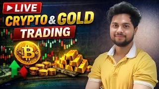 LIVE CRYPTO &amp; GOLD TRADING | 24 May | Bitcoin live Trading