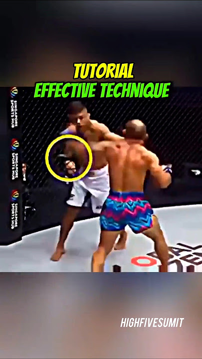 Learn Double Punch Deadly MMA  Knockout Move Easily ☯️💥#shorts #mma #martialarts