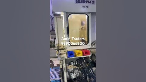 Hurth Gear Hobbing Machine for sale @Amin Traders, pune 9890066900