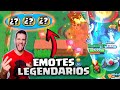 ME TOCA EMOTE LEGENDARIO + 15 REACCIONES NUEVAS en BRAWL STARS