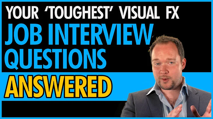 VFX Job Interview Questions - Top 5 Tips (For 3D Artists)