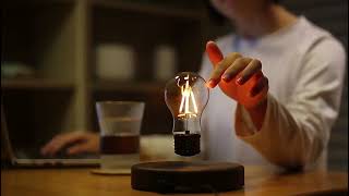 Levitating Desk Table Lamp Magnet Floating Bulb screenshot 5