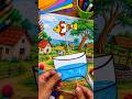 Paper sheet fish easy craft ideas for kids #shortsfeed #ytshorts #viral #kidscraft #craft #fish #art