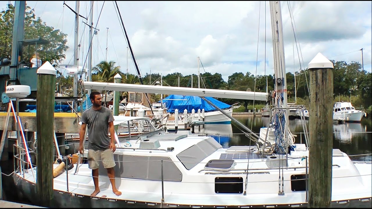 Our Great Escape From the Work Yard to the Water (MJ Sailing – EP 23)