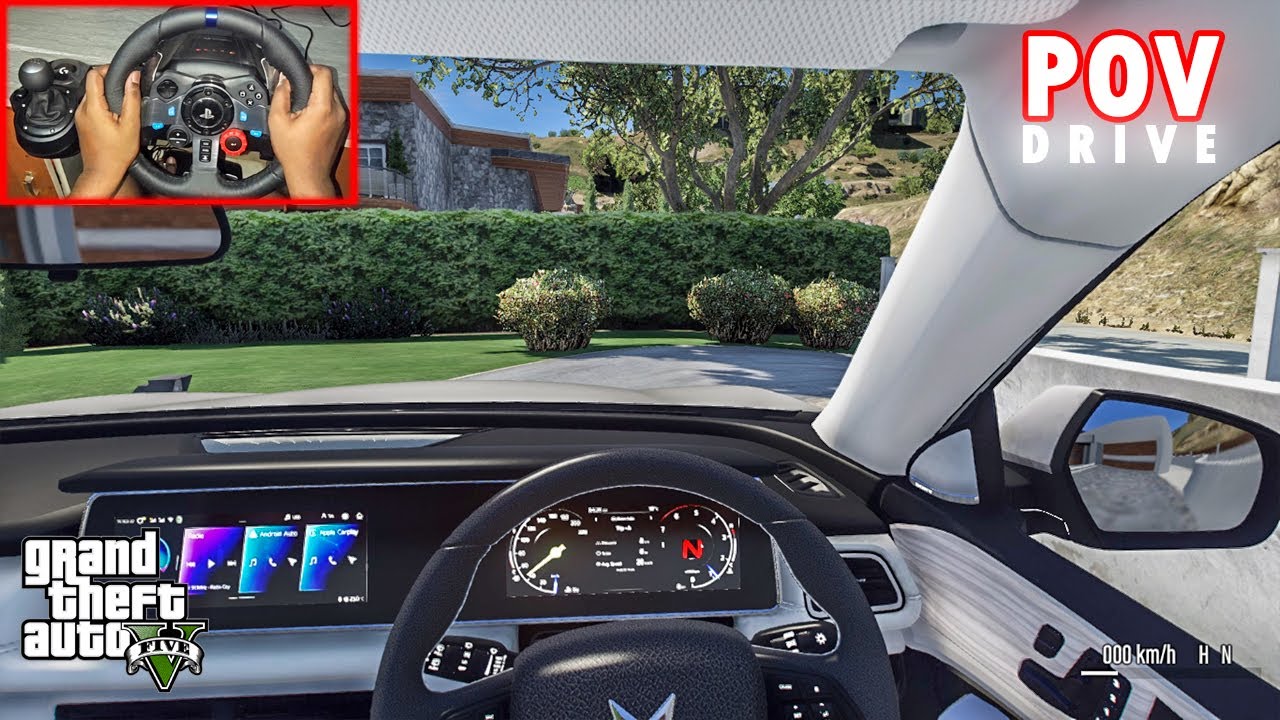 POV Drive Mahindra XUV700 2022 GTA V Steering Wheel Gameplay YouTube