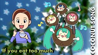 【Miku, Rin, Kaito, Luka】Coconut Song【Cover】