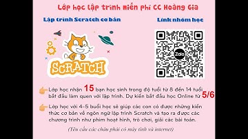 [Lập trình Scratch - cơ bản] - Buổi 1: Làm quen với Scratch (Dạy lập trình trò mèo đuổi chuột!)