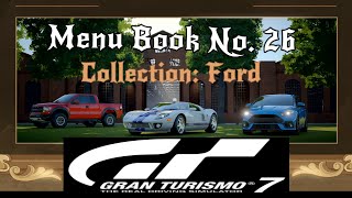 Gran Turismo 7, Menu Book No. 26