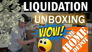 We Found? Unboxing a $295 Home Depot Pallet- Customer Returns Liquidation.com -Mystery Tools Pallet
