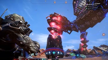 Mass Effect Andromeda - Eos Architect boss fight in 3 minutes (INSANITY) No Damage Taken