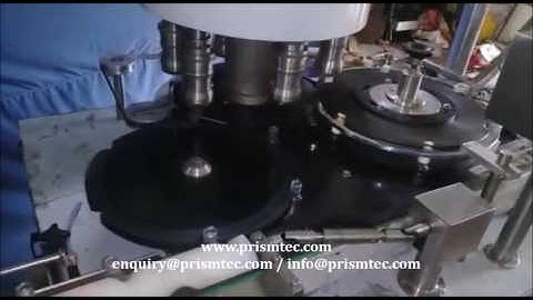 Automatic Six Head Cap Pick & Place Capping Machine for Round Bottles