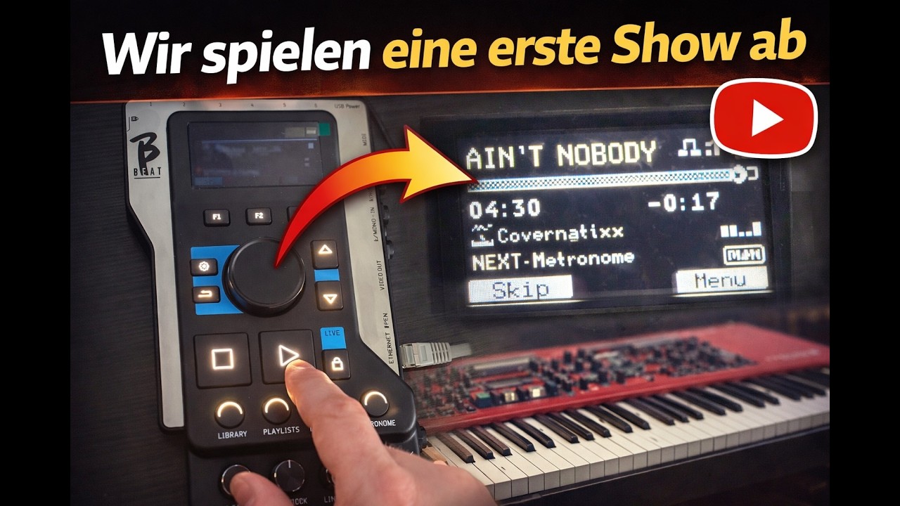 Wir spielen die erste Show am M-Live B Beat ab!