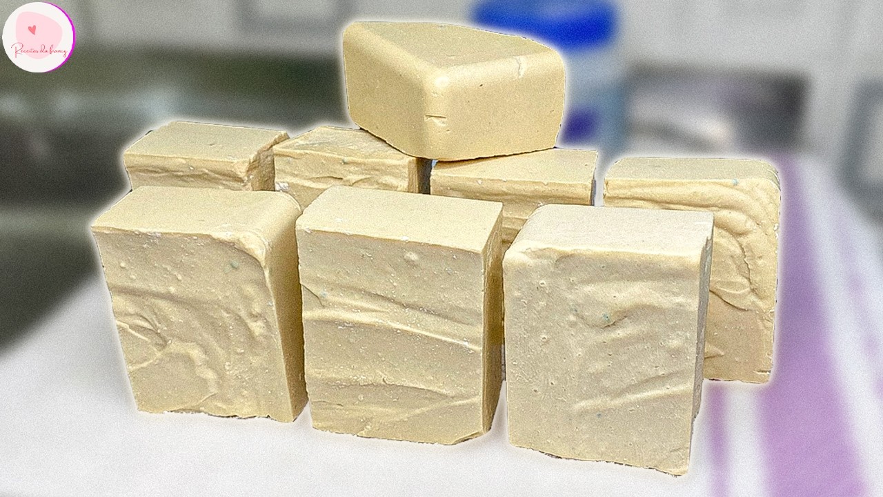 SABÃO em BARRA CASEIRO com soda 70% SUPER DURO |ÓTIMO RENDIMENTO