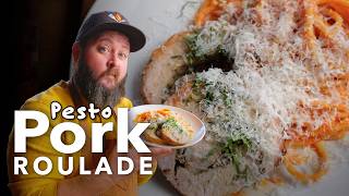 How to Make Pesto Pork Roulade | Stuffed, Rolled & Seared to Perfection