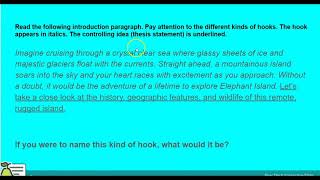 Hooks and Introductions -- Expository Essays