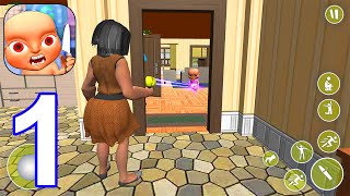 Grandma House Granny Simulator - Gameplay Part 1 Level 1 - 7 (Android, iOS) screenshot 1