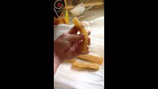 homemade chhurpi/Himalayan hard cheese /dog chew