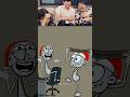 Tom Holland Reacts to Viral Animations –Funny Reactions Ep 4 #tomholland  #reaction  #funnyshorts