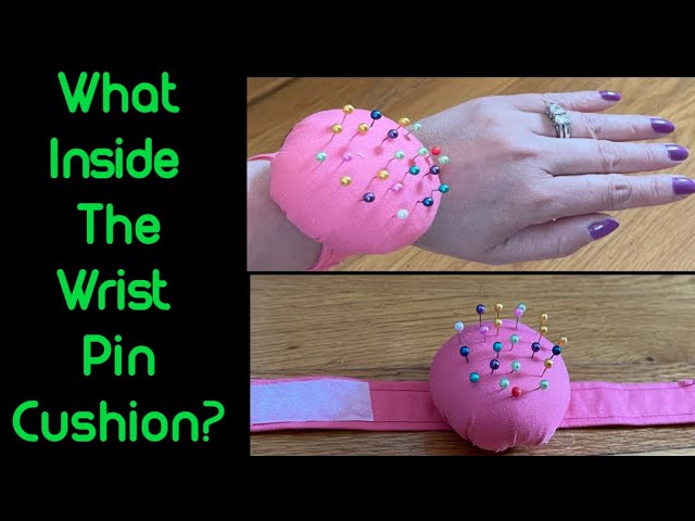 💖 DIY Wrist Pin Cushion with Bottle cap, Pin Holder
