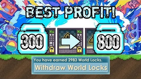 BEST PROFIT in Growtopia! How to GET RICH FAST in 2025! (EASY DLS)
