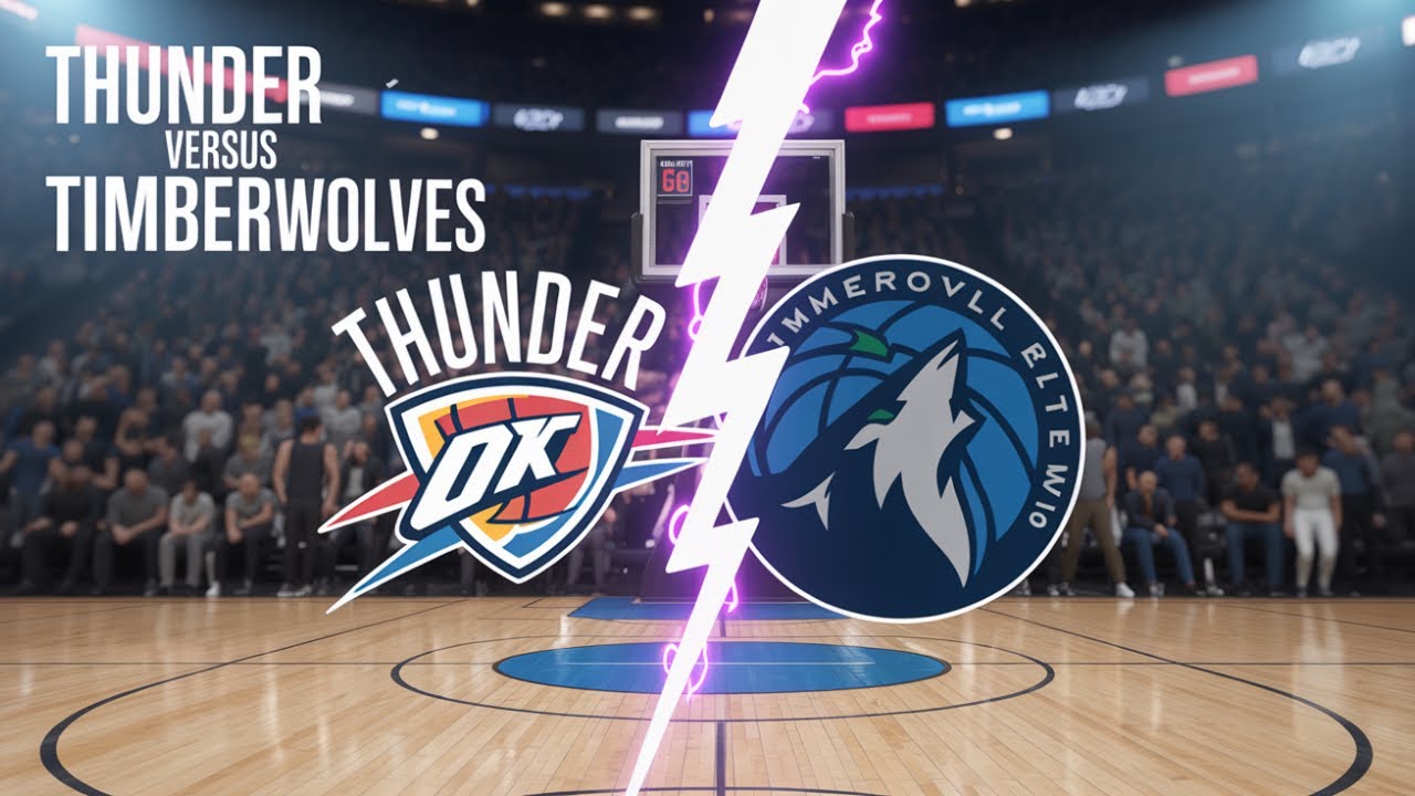 2025 NBA Conference Finals Set Thunder vs Timberw - YouTube