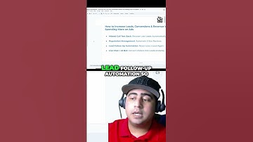 Automated Lead Generation Convert Leads with AI Chatbot #shorts