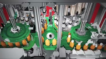Tölke Rotary Filling and Capping Line For Personal Care Products