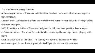 Using Math Buddy in the Classroom