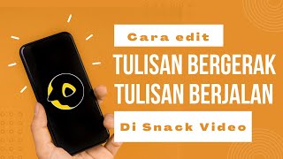 Cara Gabung Teks di Aplikasi Snack Video