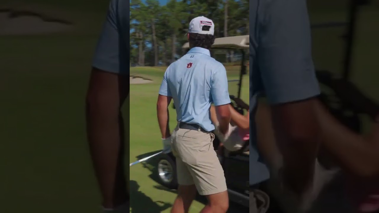 That second shot 🤯 Grant Horvat Golf 