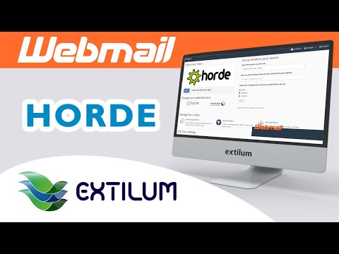 How to use Horde Webmail - Extilum Hosting